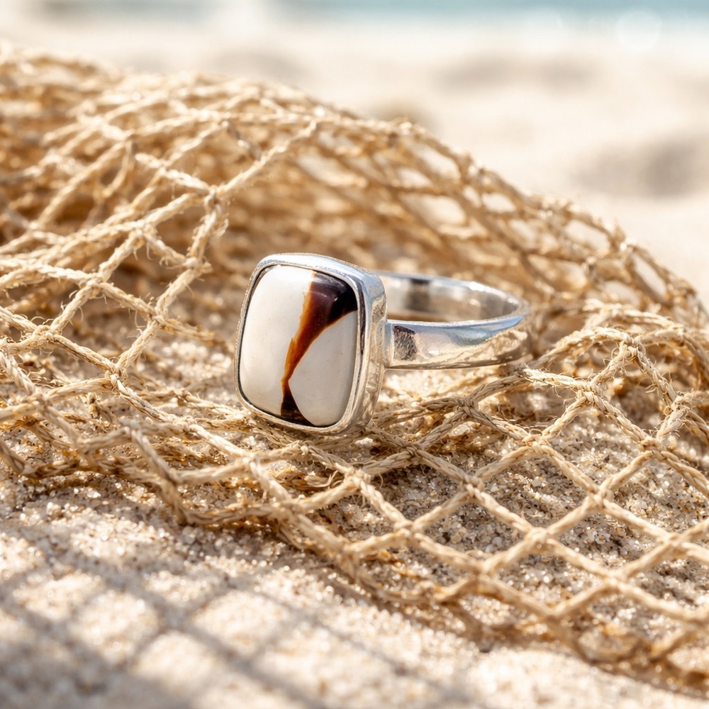 NEW! Peanut Jasper Ring